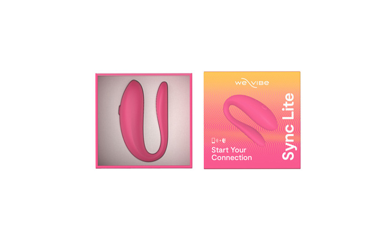 Вибратор для двоих We-Vibe Sync Lite, розовый