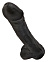 Фаллос гигант на присоске Cock with Balls с мошонкой 22.4 см, черный Фаллос гигант на присоске Cock with Balls с мошонкой 22.4 см, черный