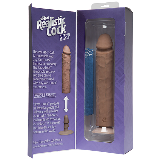 Реалистичный фаллоимитатор 25,6 см