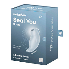 Вакуумно-волновой вибратор для клитора Satisfyer Seal You Soon
