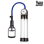 Вакуумная помпа Sex Expert с манометром с разделительной шкалой