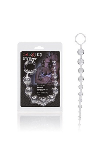 Анальная цепочка Platinum X-10 Beads