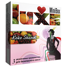 Ароматизированные презервативы Luxe Коко шанель