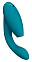 Клиторальный стимулятор Womanizer Duo 2, бирюзовый