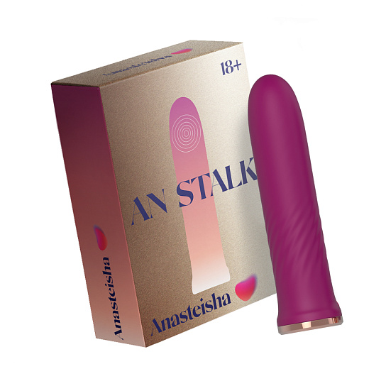 Элегантный миниатюрный вибромассажер Anasteisha AN Stalk, 10.2 см