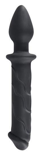 Анальная игрушка Velvets Dildo в форме дилдо с ограничителем