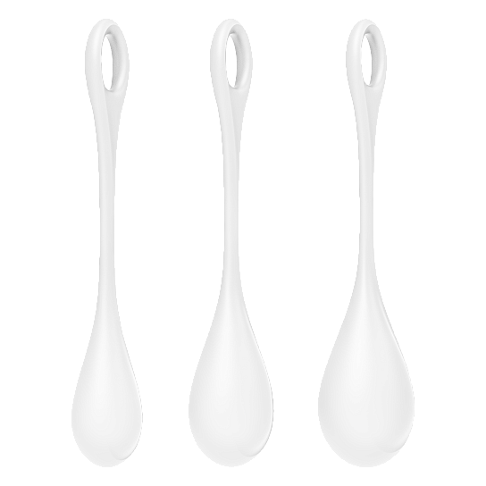 Набор вагинальных шариков Satisfyer Yoni Power 1, белый