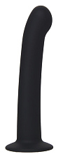 Анальный фаллоимитатор A-Toys Rocus черный, 15 см