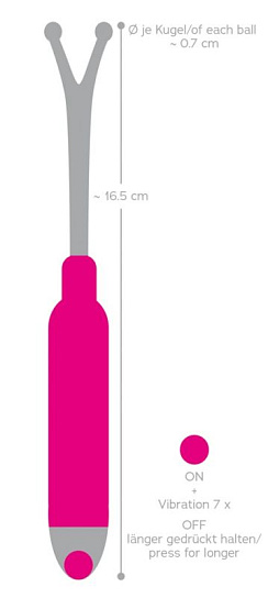 Вибростимулятор для клитора Clit Stimulation, 16,5 см