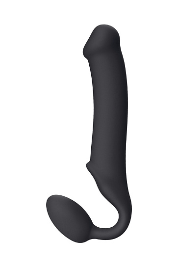 Безремневой страпон XL Strap-on-me 25.5 см, черный