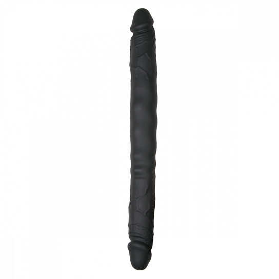 Двухсторонний фаллоимитатор Easytoys Silicone Double End Dildo, 30 см, черный Двухсторонний фаллоимитатор Easytoys Silicone Double End Dildo, 30 см, черный