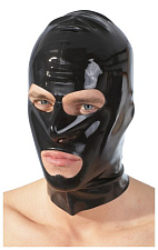 Лаковая маска на голову из латекса Latex Mask