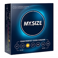 Надежные немецкие презервативы My Size N53 53*178 мм