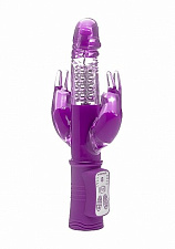 Вагинальный вибратор Hi-Tech Laci Purple, для клитора и анала, фиолетовый