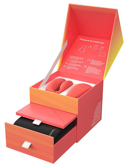 Вибратор для пар We-Vibe Chorus, коралловый