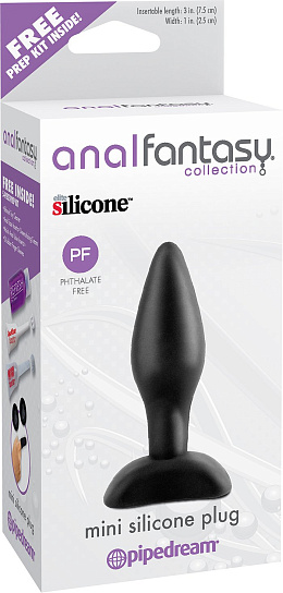 PipeDream Mini Silicone Plug силиконовая мини-пробка