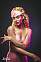 Закрытая маска PARTY HARD SHY, розовая