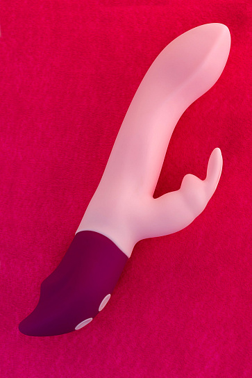 Вибратор-кролик Hello Rabbit с гибким телом, розовый