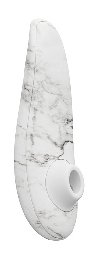 Вакуумно-волновой стимулятор клитора Womanizer Marilyn Monroe, белый мрамор