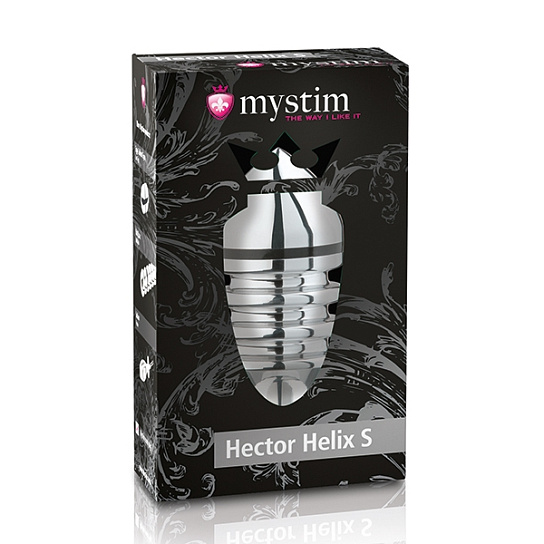 Анальный плаг небольшого размера с электростимуляцией