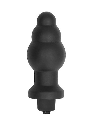 Анальная пробка Sono 57 с вибрацией, диаметр 3,5 см