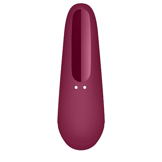 Стимулятор клитора Satisfyer Curvy 1 +, бордовый