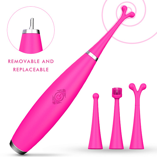 Вибростимулятор SPARKLE kit с набором насадок