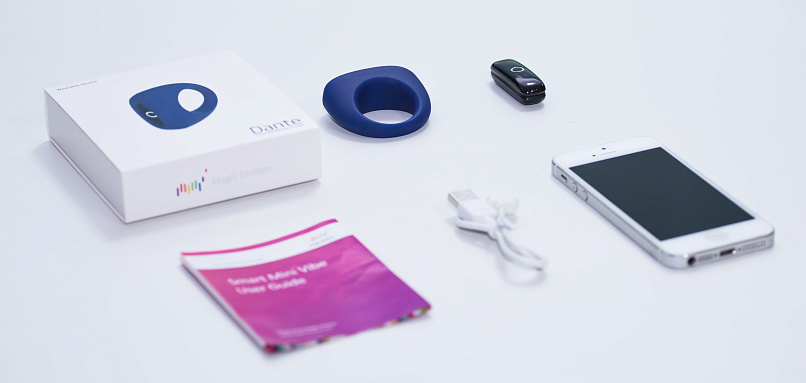 Подарочный набор Magic Motion: стимулятор Candy и виброкольцо Dante