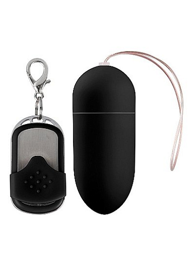 Виброяйцо с беспроводным пультом, черное