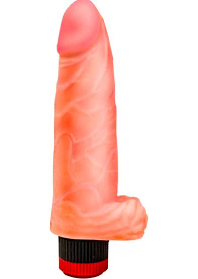 Вибратор-реалистик неоскин Android Style с мошонкой 16,5 см