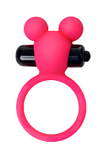 Эрекционное виброкольцо A-Toys by Toyfa Pikle, розовое