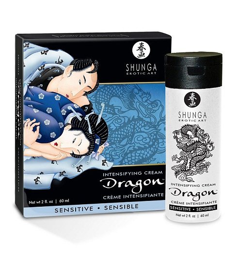 Гель продлевающий акт Shunga Дракон Sensetive, 60 мл
