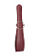 Паддл Shots Media Ouch Belt Flogger, бордовый