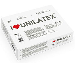 Тонкие презервативы из натурального латекса телесного цвета, с гладкой поверхностью Unilatex Ultrathin