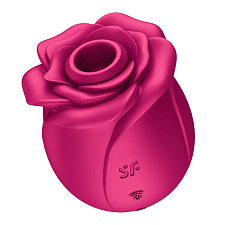 Вакуумный вибратор роза Satisfyer Pro 2 Classic Blossom, красный