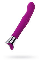 Женский вагинальный вибратор для точки G - Kiki с рельефом, фиолетовый