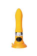 Вибратор SEXUS со сменной панелью управления, 18.5 см, оранжевый