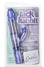 Водонепроницаемый вибратор хай-тек Jack Rabbit, фиолетовый