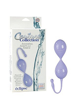 Вагинальные шарики Couture Eclipse с силиконовой оболочкой, фиолетовый