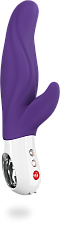 Элитный женский вибратор Lady BI, 22 см, фиолетовый