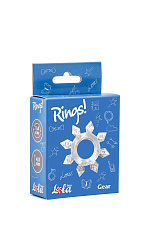 Эрекционное кольцо Rings Gear Lola Toys, прозрачное