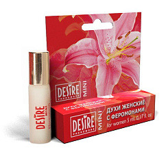 Desire Mini №14 Deep Red духи женские с феромонами, 5 мл