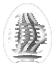 Яйцо мастурбатор Tenga Egg №16 Tornado с вихрем выпуклых прямоугольников