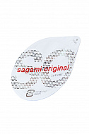 Ультратонкие полиуретановые презервативы Sagami Original 0.02 мм