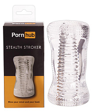 Pornhub Гибкий прозрачный мастурбатор Stealth Stroker