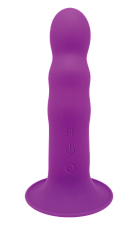 Фалломитатор с вибрацией Adrien Lastic Hitsens 3 18.2 см, фиолетовый