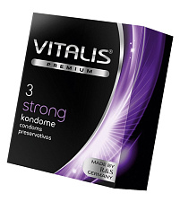 Vitalis Premium Strong латексные презервативы повышенной прочности
